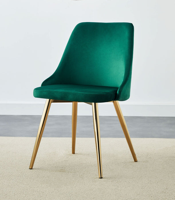 Celeste Box of 2 Green Chairs