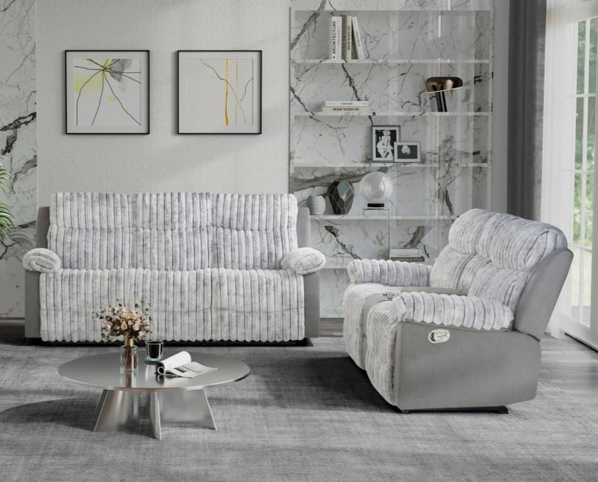 Kirk Reclining 2-Tone Sofa & Loveseat