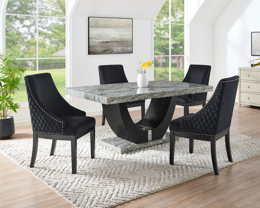 Riviera Table and 4 Chairs
