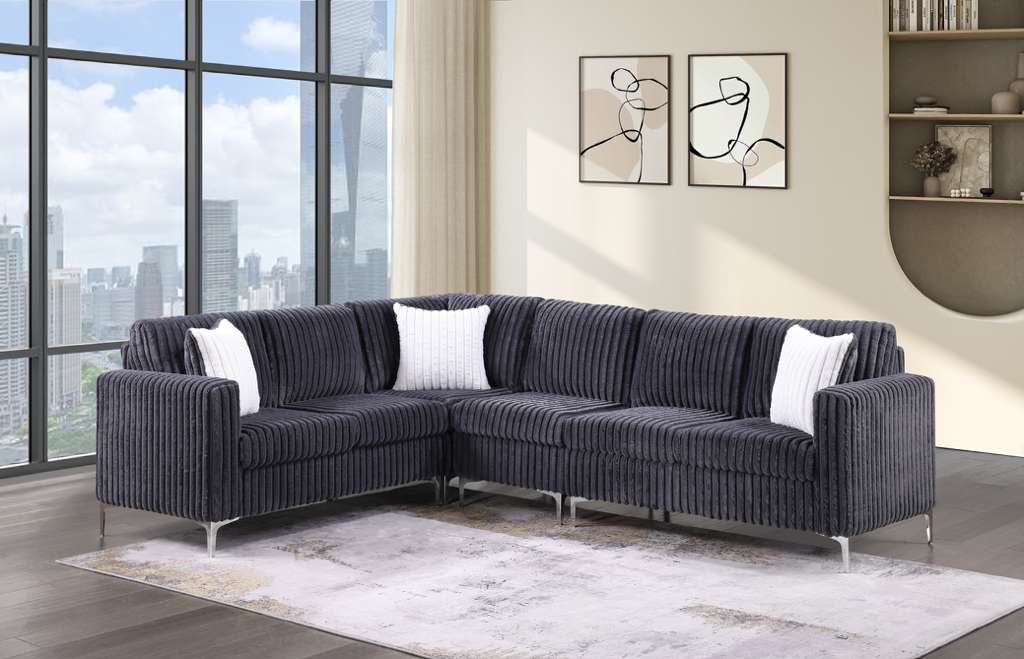 Papyrus Grey Sectional