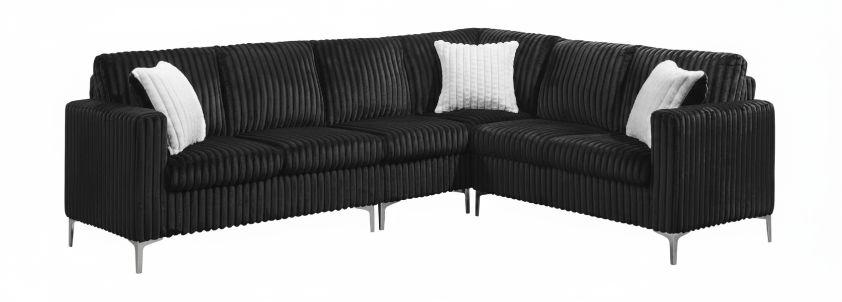 Papyrus Black Sectional