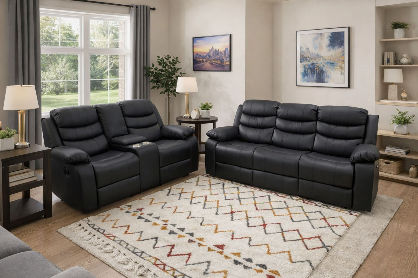 Reclining Sofa and Loveseat Sets