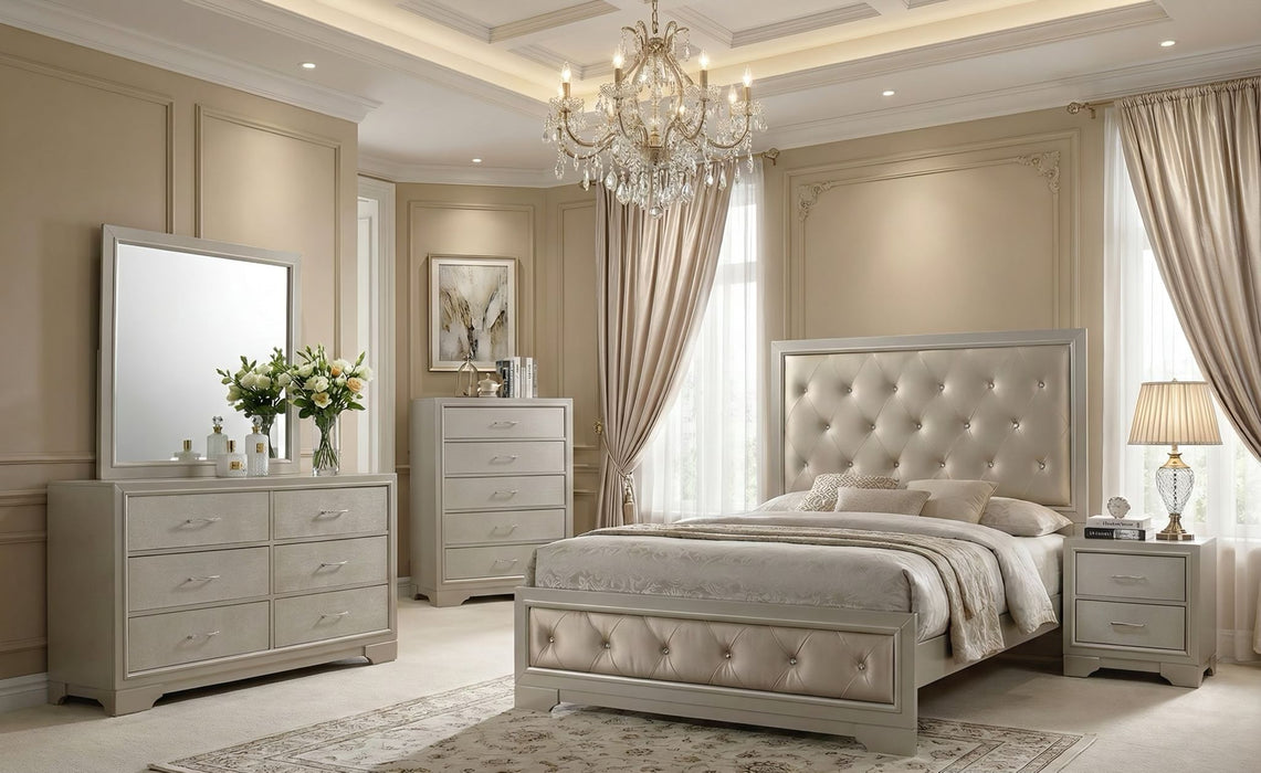 Trice Dresser Mirror Bed Choose Your Size