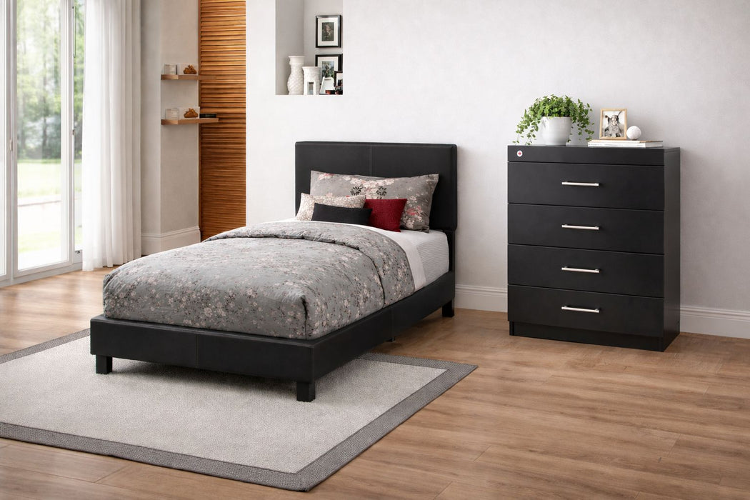 Baldwin Twin Bed and Chest