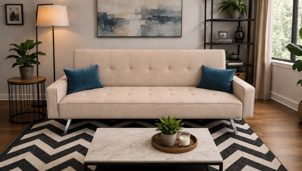 Carlos Click Clack Sofa Futon Choose Your Color!!