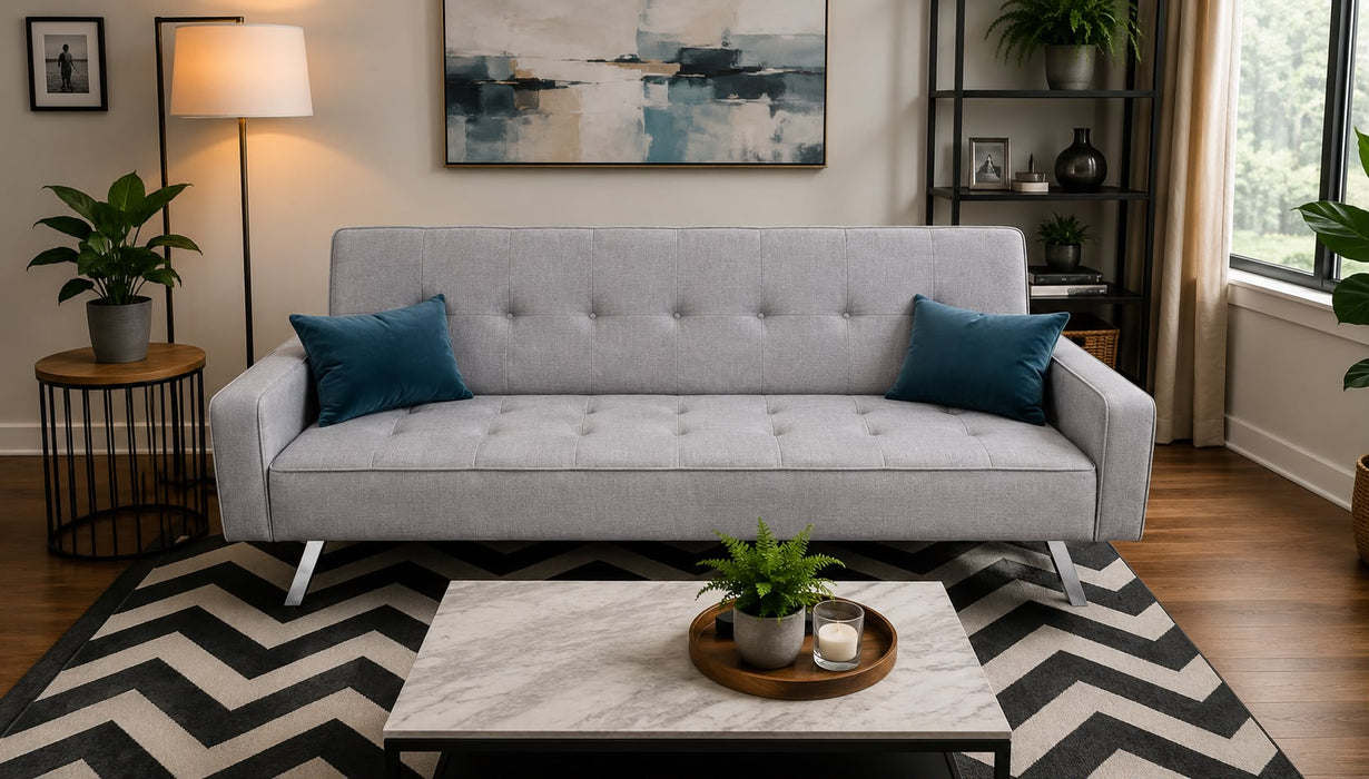 Carlos Click Clack Sofa Futon Choose Your Color!!