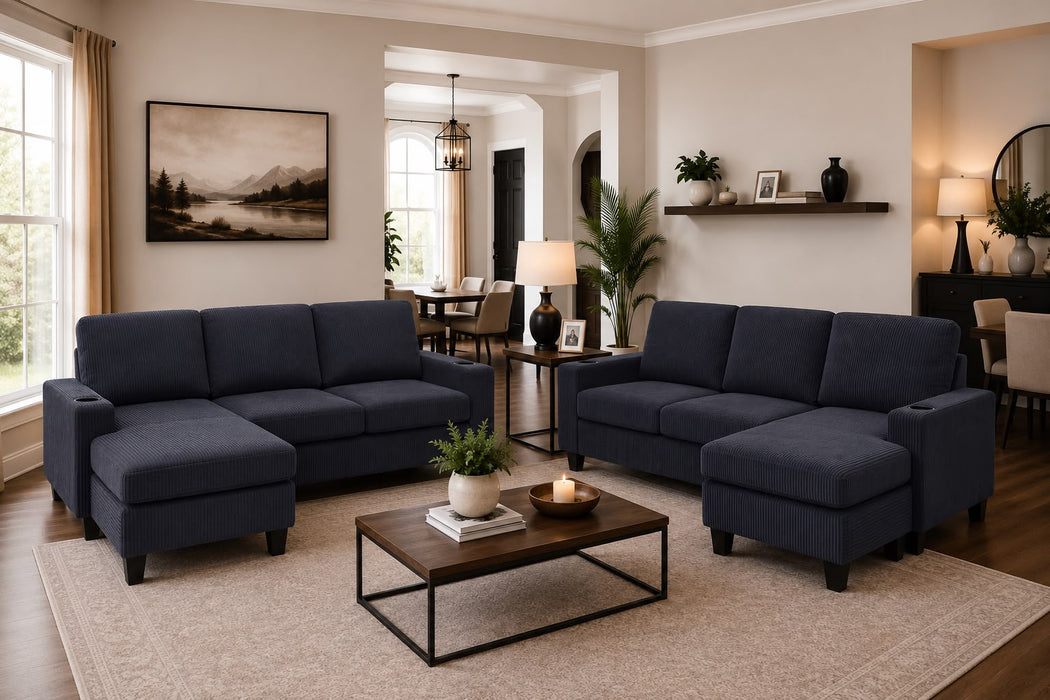 Jade 2-Piece Double Chaise Set