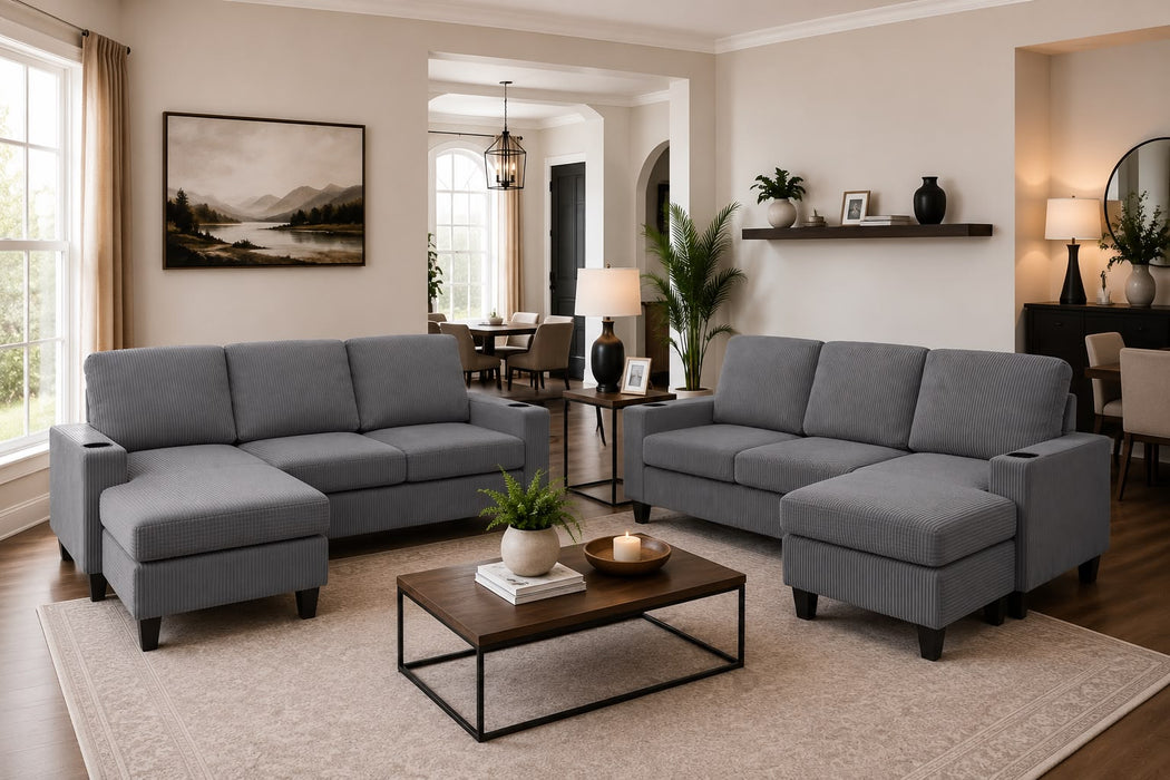 Jade 2-Piece Double Chaise Set