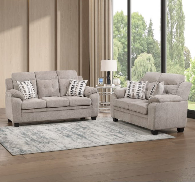 Hillary Sofa and Loveseat