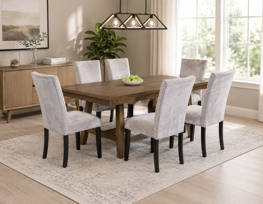 Barlin Table + 4 Chairs
