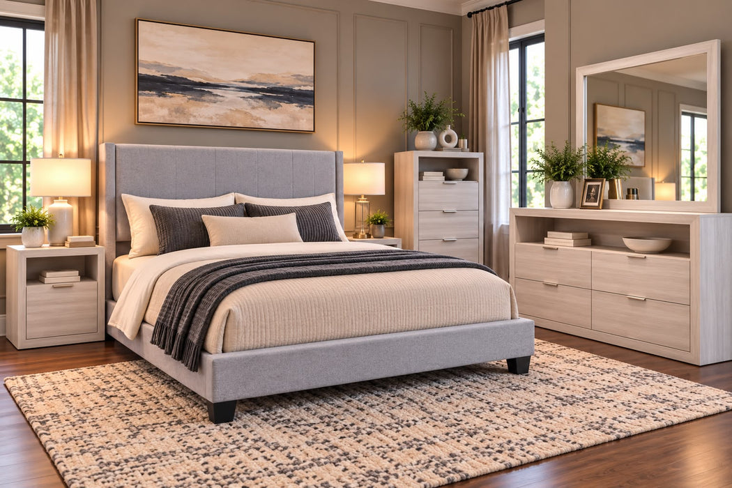 Marteen Dresser Mirror Bed Choose Your Size!!!