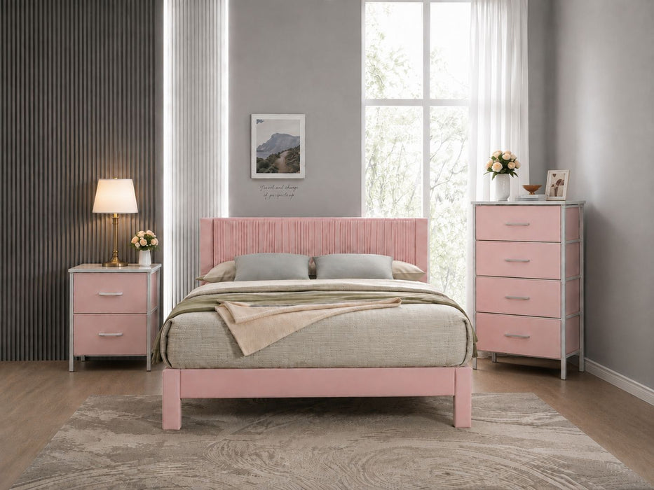 Jeremiah Bed with Tower Chest and Nighstand Choose Your Color and Size!!