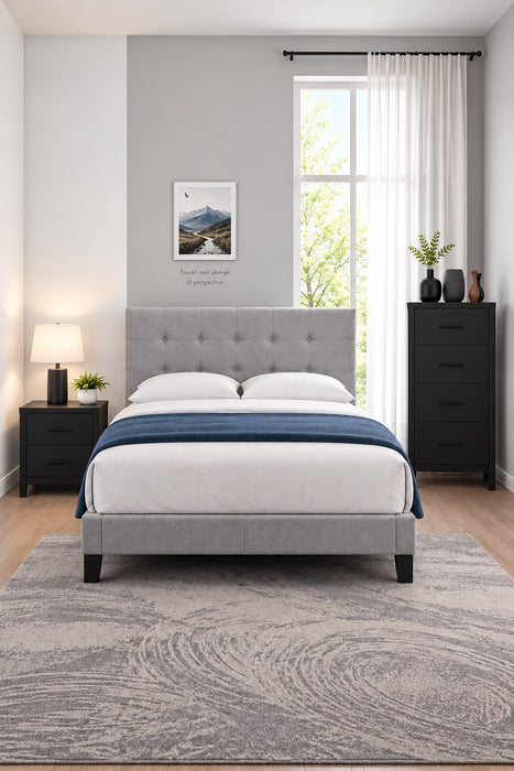 Delp Full Bed with Tower Chest and Nighstand