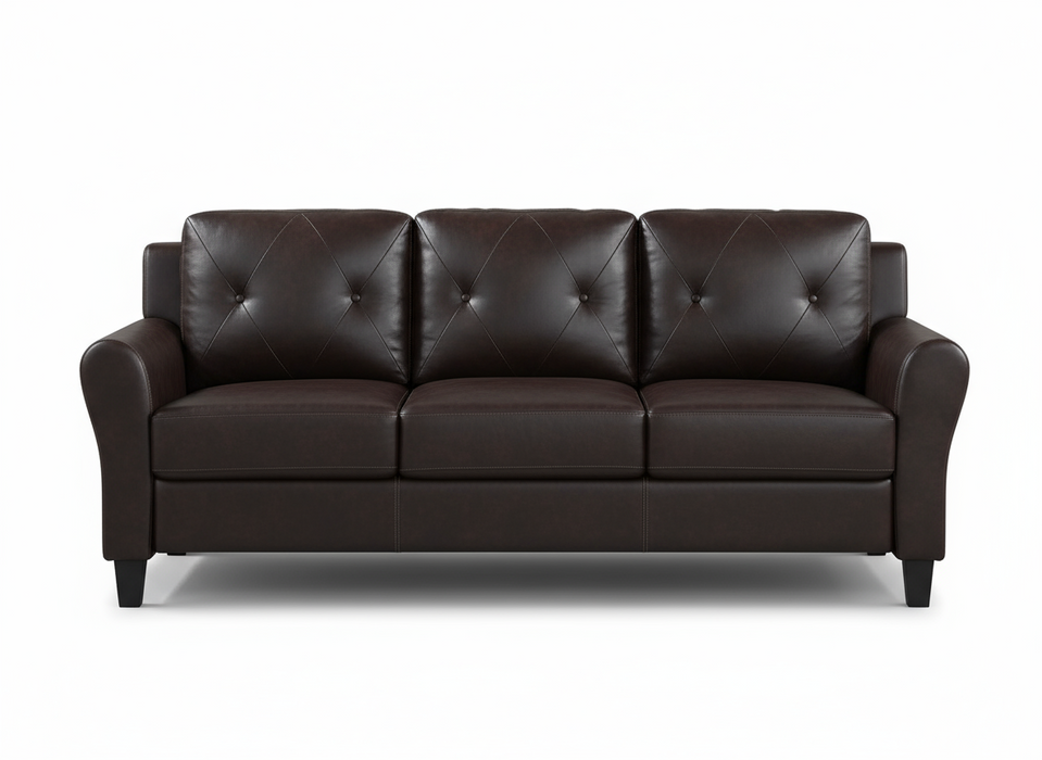 Heidi Brown Sofa Love