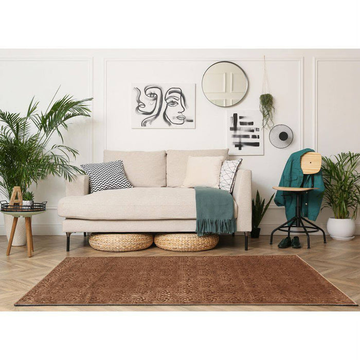 Evolution Brown 60" X 78" Loomed Area Rug