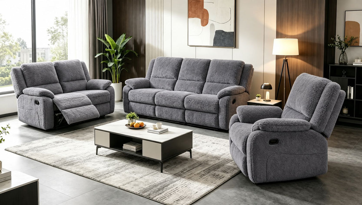 Marco Cloth Reclining Sofa and Loveseat Choose Your Color!!