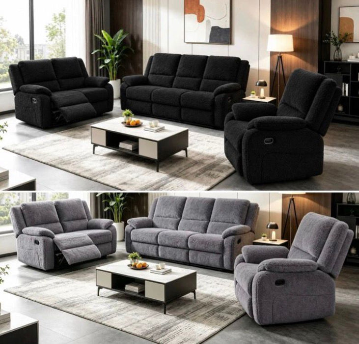 Marco Cloth Reclining Sofa and Loveseat Choose Your Color!!