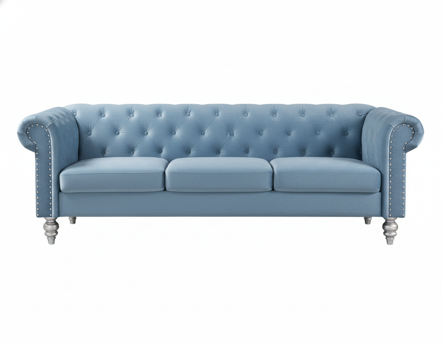 Samir Blue Sofa