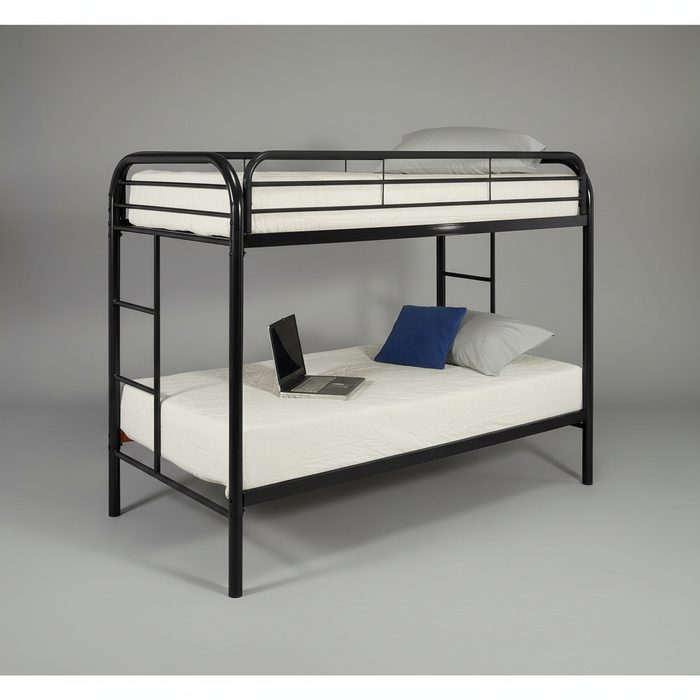 Morgan Black Twin/Twin Metal Bunk bed