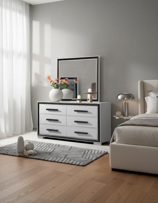 Amelia Dresser Mirror and Bed Choose Your Size!!