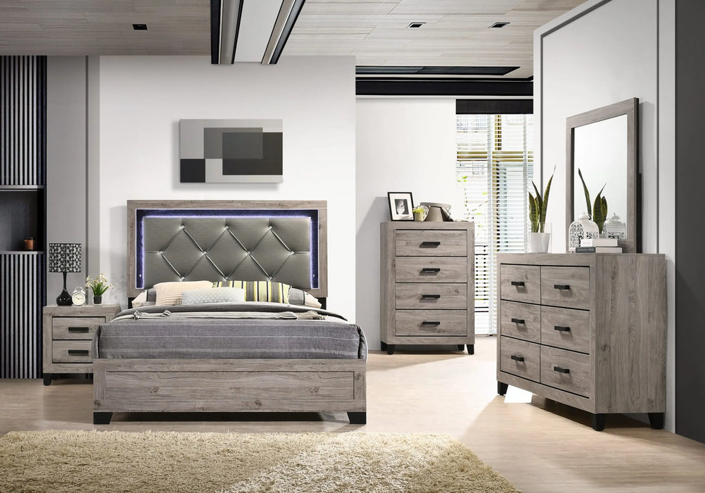 Laffela Dresser Mirror and Bed Choose Your Size!