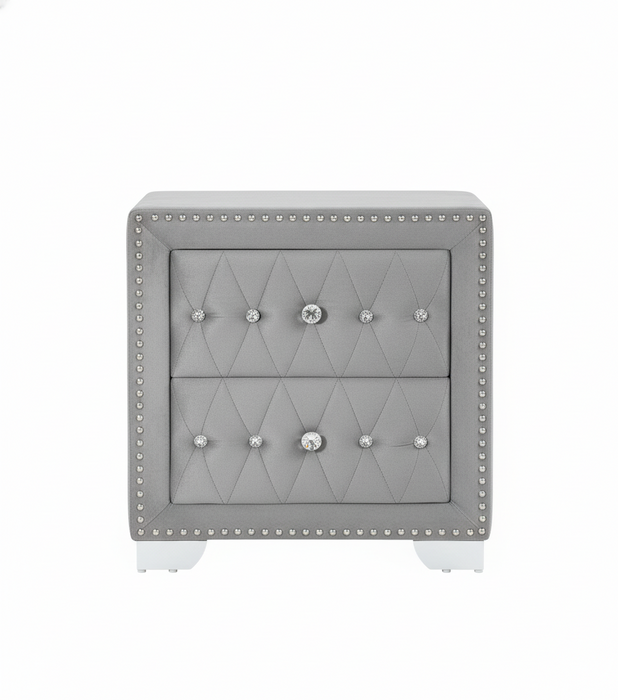 Angel Silver Night Stand