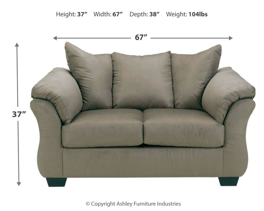 Darcy - Stationary Loveseat