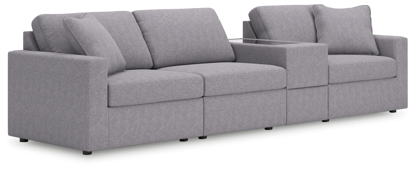 Modmax - Straight Sectional - Granite