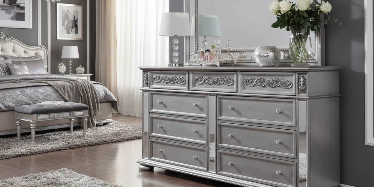 Diana Silver Dresser