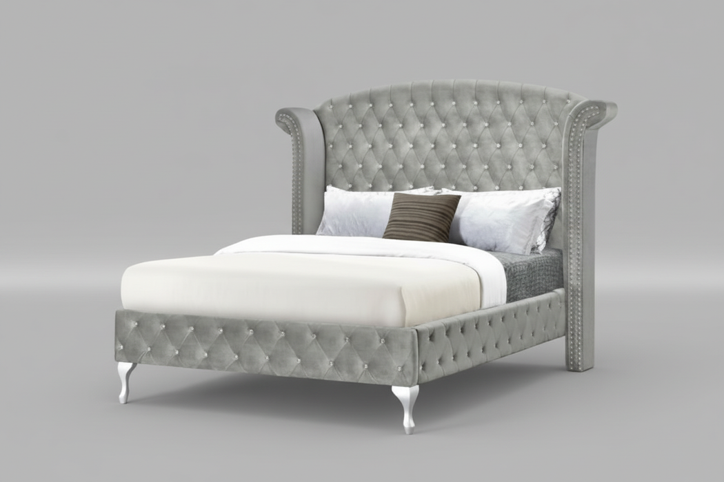 Angel Silver King Bed
