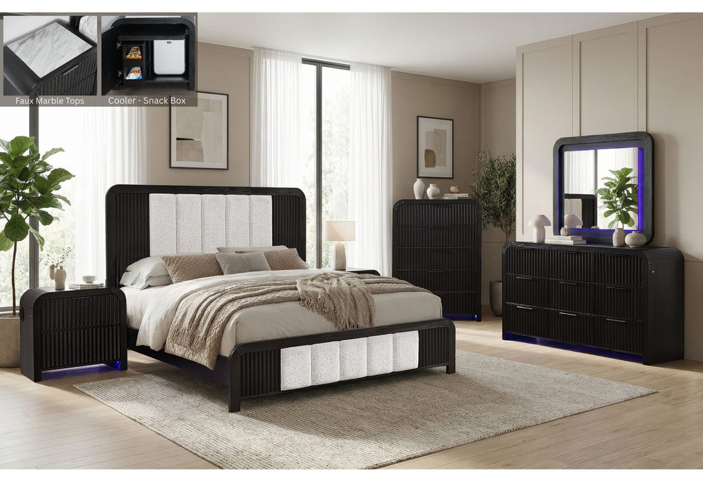 Beckett Dresser Mirror and Bed Choose Your Size!