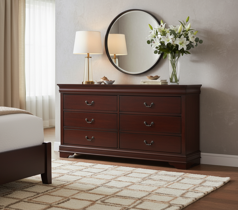 Louis Philip Cherry Dresser