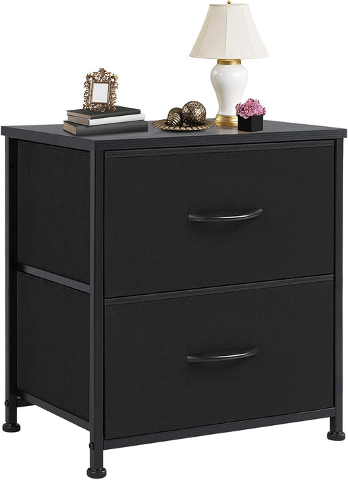 Vekner Two-Drawer Nightstand Choose Your Color!
