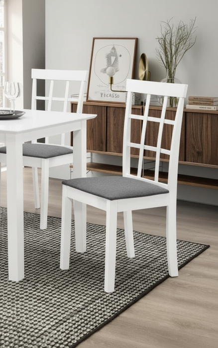 Tiffany White Box of 2 Dining Chairs (CLEARANCE!!!!)