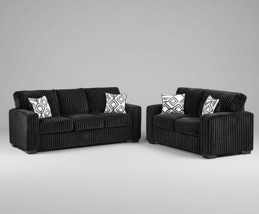 Gavial Black Sofa Love