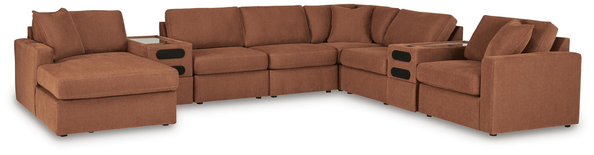 Modmax - U-Shaped Sectional - Spice