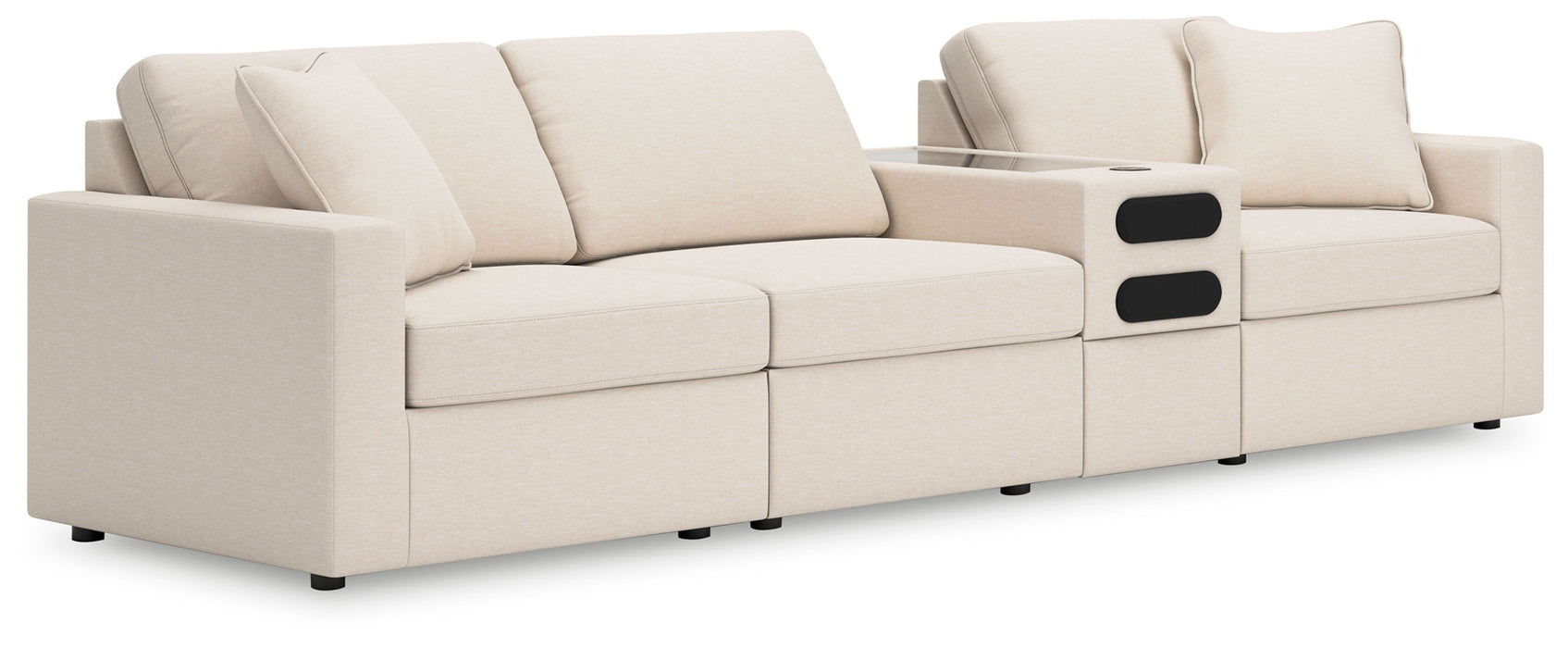 Modmax - Straight Sectional - Oyster