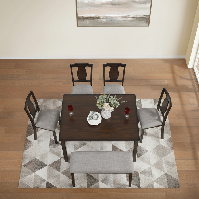 Montana Table + 4 Chairs + Bench