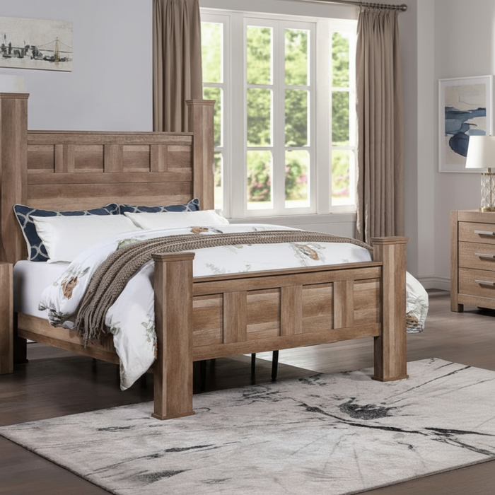 Csaler Dresser Mirror Bed Select Your Size