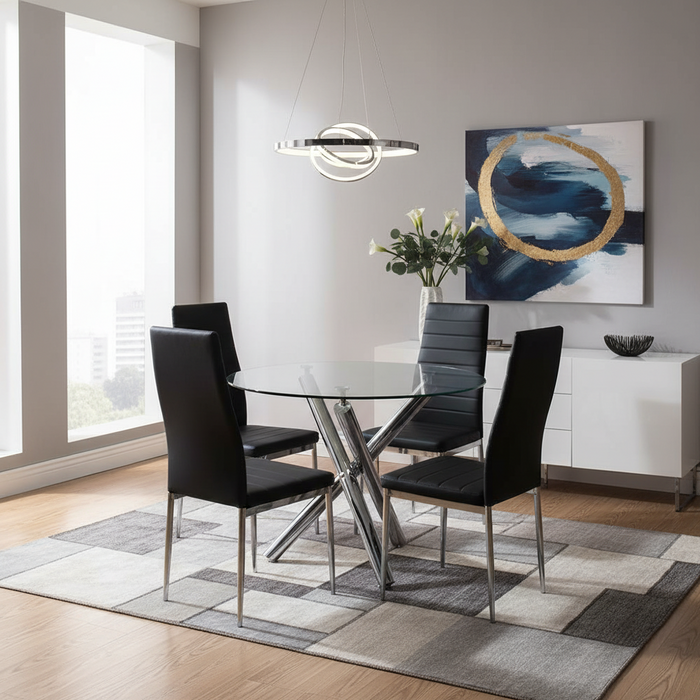 Venturi Table +  4 Chairs