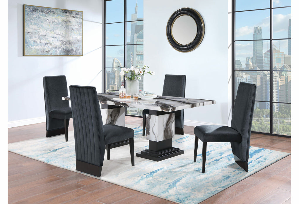 Stark Table and 4 Chairs