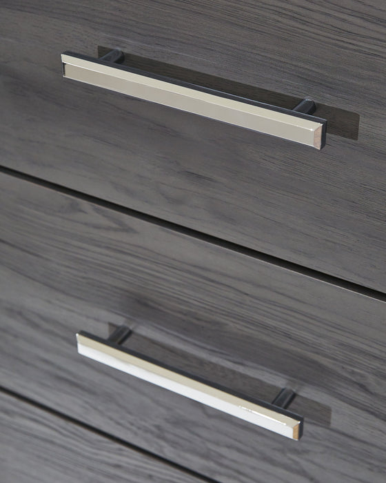 Lodanna - Five Drawer Chest - Gray