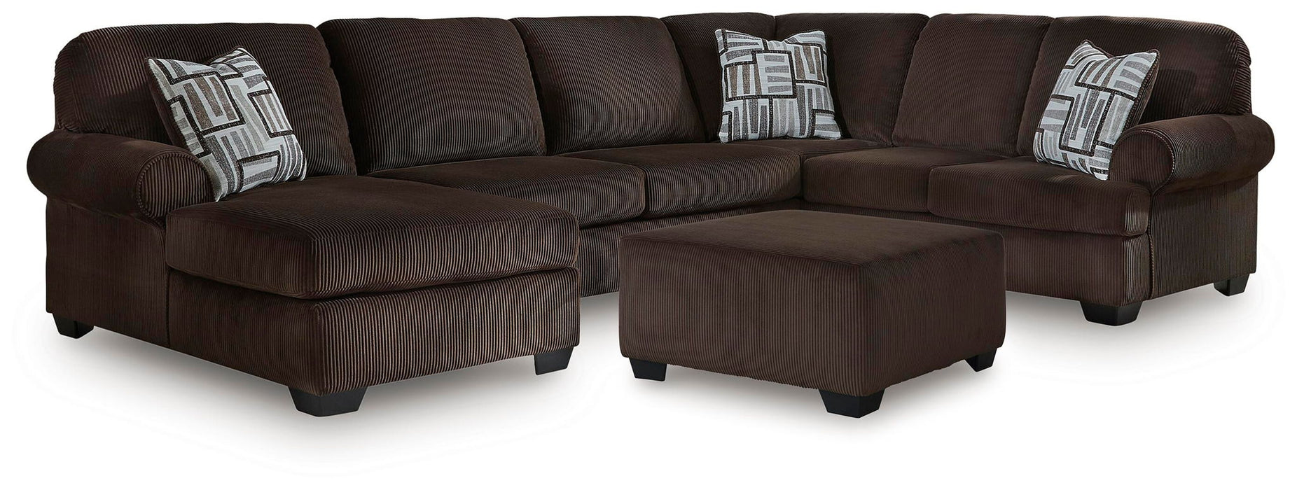 Kimlee - Sectional And Ottoman Set