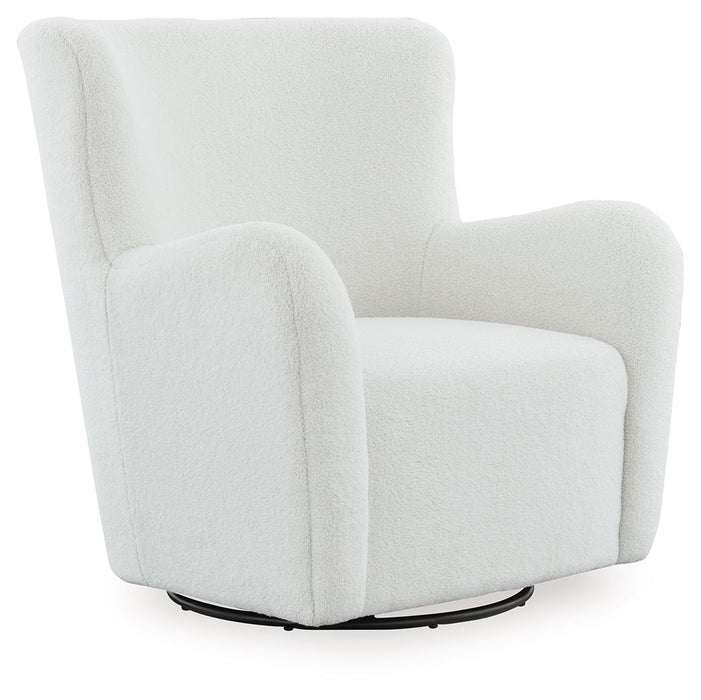 Rowenburg - Swivel Glider Accent Chair