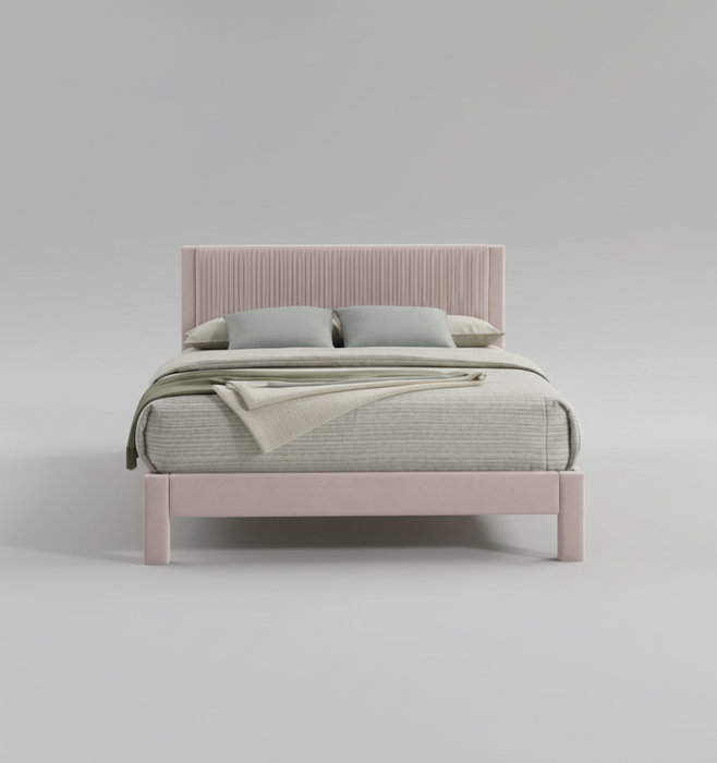 Lucia Pink Twin Bed