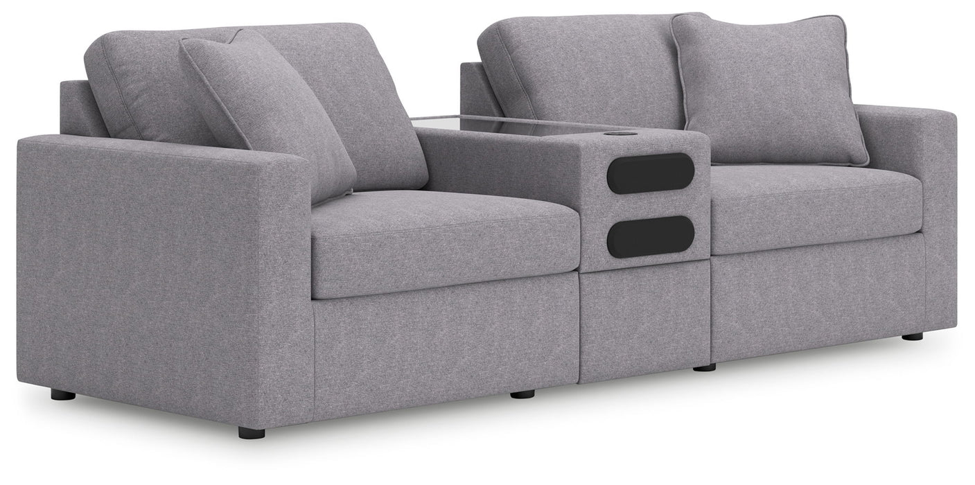 Modmax - Straight Sectional - Granite