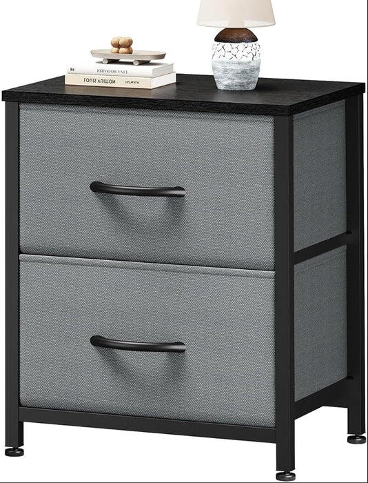 Vekner Two-Drawer Nightstand Choose Your Color!