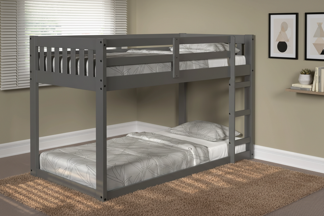 Griselda Gray Twin/Twin Bunkbed