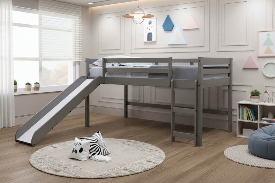 Errol Gray Twin Loft Bunkbed