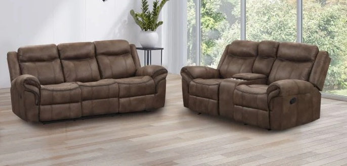 Benjamin Reclining Sofa and Loveseat